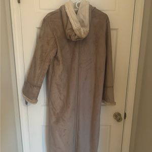 Big Chill long jacket tan feels like suede